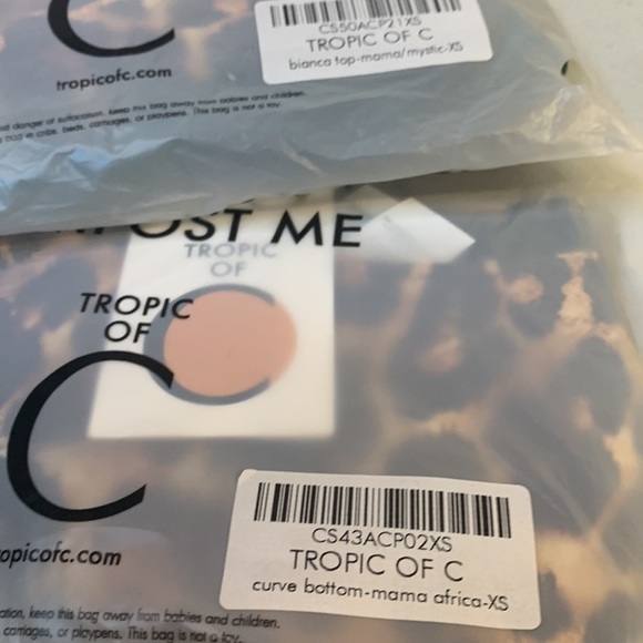 Tropic of C bianca top in mama africa/mystic green | curve bottom in mama africa - Picture 8 of 14